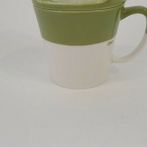 Starbucks 2010 TAZO ZEN New Bone China Green White